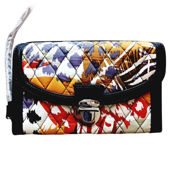 Vera Bradley Handbags - NWT Vera Bradley Ultimate Wristlet Wallet - Painted Feathers (Retired) Versatile